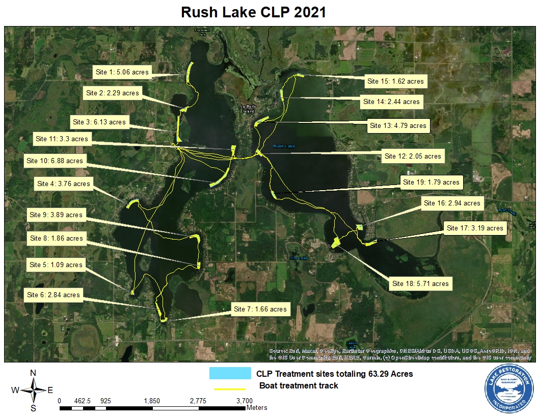 Read more about the article 2021 Curlyleaf Pondweed Treatment Zones